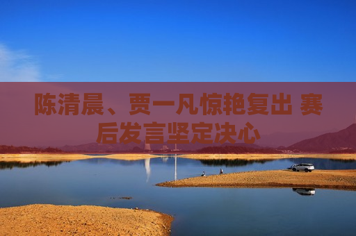 陈清晨、贾一凡惊艳复出 赛后发言坚定决心