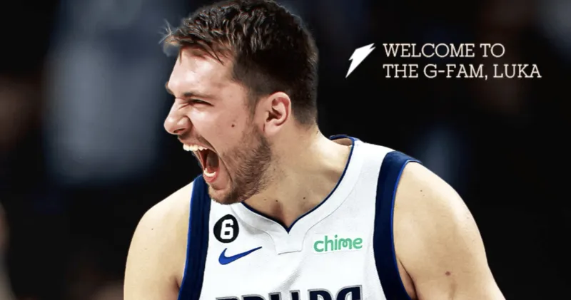 佳得乐宣布与小牛队球星卢卡·东契奇（NBA 第七名）合作